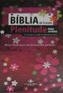Bblia De Estudo Plenitude Para Jovens (Capa Dura Feminina Flowers)