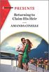 Returning to Claim His Heir (The Avelar Family Scandals Book 2) (English Edition)