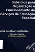 Subsdios para organizao e funcionamento de servios de educao especial