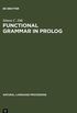 Functional Grammar in PROLOG