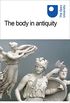 The body in antiquity (English Edition)