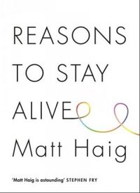 Reasons to Stay Alive 