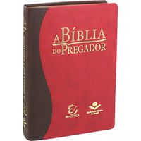 A Bblia da Pregadora - Capa em Couro Sinttico. Marrom e Vermelho