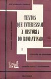 Textos que Interessam  Histria do Romantismo
