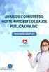 ANAIS DO II CONGRESSO NORTE-NORDESTE DE SADE PBLICA (ONLINE) - RESUMOS SIMPLES