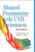 Advanced Programming in the UNIX Environment: Advanc Progra UNIX Envir_p3 (Addison-Wesley Professional Computing Series) (English Edition)
