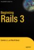 Beginning Rails 3 (Expert
