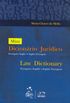Mini-Dicionrio Jurdico. Law Dictionary Portugus-Ingls