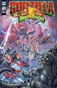 Godzilla vs Mighty morphin Power Rangers #3