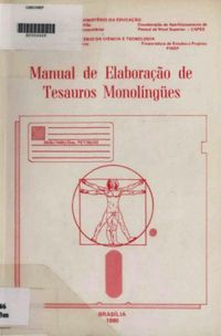 Manual de Elaborao de Tesauros Monolinges