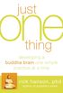 The Just One Thing: Effective Strategies to Get You Where You Need to Go