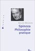 Spinoza - Philosophie pratique