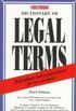 Dictionary of Legal terms
