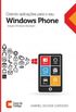 Criando aplicaes para o seu Windows Phone
