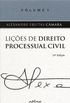 Lies de Direito Processual Civil Vol. I