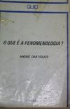 O que  a Fenomenologia?