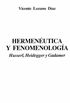 Hermenutica y fenomenologa: