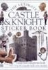 Te Ultimate Castle and Knight Sticker Book