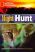 Footprint Reading Library - Level 3 1300 B1 - Night Hunt: American English + Multirom