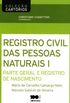Registro Civil das Pessoas Naturais I