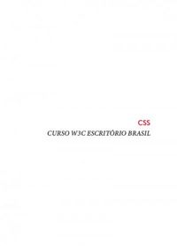 CSS Curso W3C Escritrio Brasil