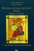 Histria da literatura crist antiga grega e latina