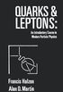 WIE Quarks and Leptones: An Introductory Course in Modern Particle Physics