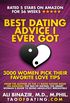 "Best Dating Advice I Ever Got": 3000 Women Pick Their Favorite Love Tips (English Edition)