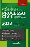 Cdigo de Processo Civil e Legislao Processual em Vigor 2018