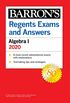 Regents Exams and Answers: Algebra I 2020 (Barron