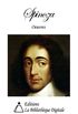 Oeuvres de Spinoza (French Edition)