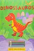 Dinossauros - Coleo Arte com Estncil