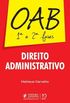Direito Administrativo - 1a e 2a fases da OAB