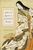 How to Read a Japanese Poem (English Edition)