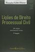 Licoes De Direito Processual Civil - Vol.1