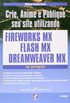 Crie, Anime e Publique Seu Site Utilizando Fireworks Mx, Flash Mx e Dreamwe
