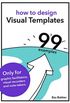 How to design visual templates and 99 examples (English Edition)