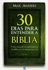30 dias para entender a Bblia