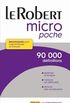 Le Robert micro poche: Dictionnaire d
