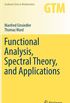 Functional Analysis, Spectral Theory, and Applications: 276