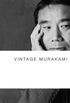 Vintage Murakami (English Edition)