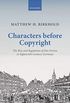 Characters Before Copyright: The Rise and Regulation of Fan Fiction in Eighteenth-Century Germany (Law and Literature) (English Edition)