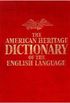 The American Heritage Dictionary, New College Edition: Thumb Index