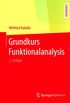Grundkurs Funktionalanalysis (German Edition)