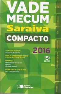 VADE MECUM SARAIVA COMPACTO 2016