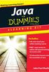 Java eLearning Kit For Dummies