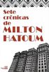 Sete Crnicas de Milton Hatoum