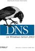 DNS on Windows Server 2003