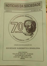 Boletim Sociedade Numismtica Brasileira - 1994 - 30