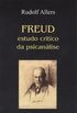 Freud - estudo Crtico da Psicanlise